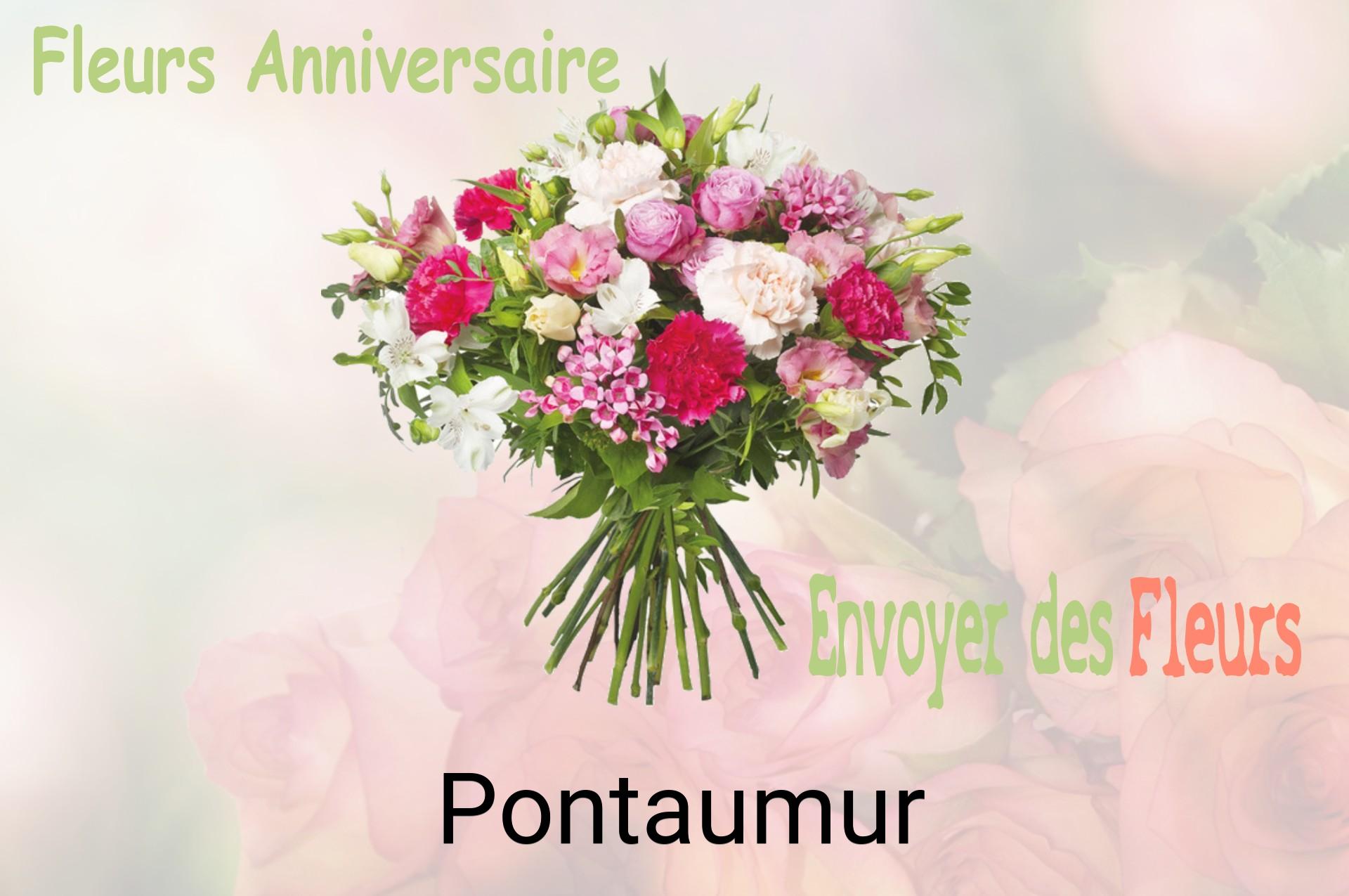 Bouquet de fleurs d’anniversaire livré à Pontaumur